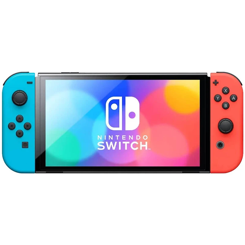 Switch OLED Console and Super Mario Bros Wonder Bundle with Online