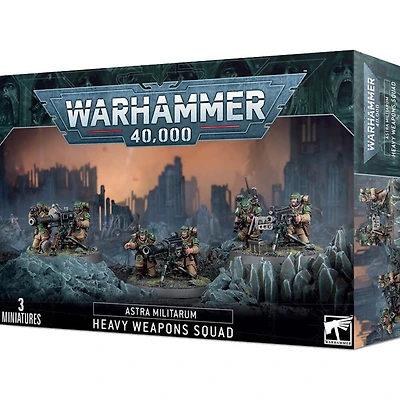 Warhammer 40K: Astra Militarum: Cadian Heavy Weapons Squad