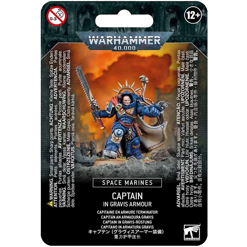 Warhammer 40K: Space Marines: Captain in Gravis Armor