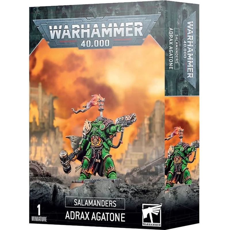 Warhammer 40K: Salamanders: Adrax Agatone