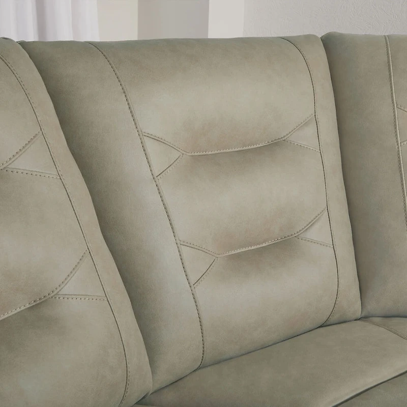 Caldwell 6 Piece Modular Power Reclining Sectional - Tahoe Fog