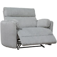 Radius XL Power Glider Recliner - Mega Grey