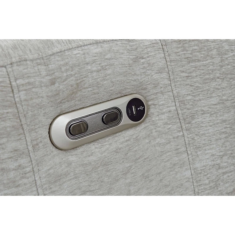 Radius Power Swivel Glider Recliner - Mineral