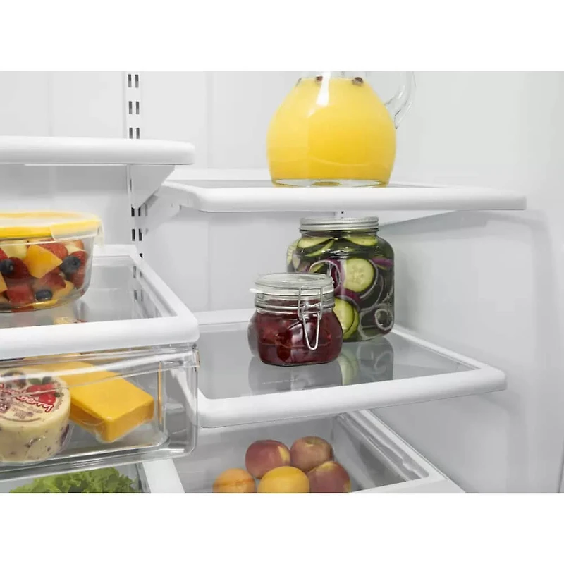 18.7 Cu. Ft. Black Bottom-Freezer Refrigerator
