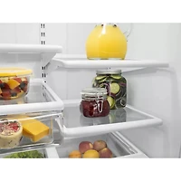 18.7 Cu. Ft. Black Bottom-Freezer Refrigerator