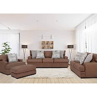 953 Regent Loveseat - Duvall Saddle