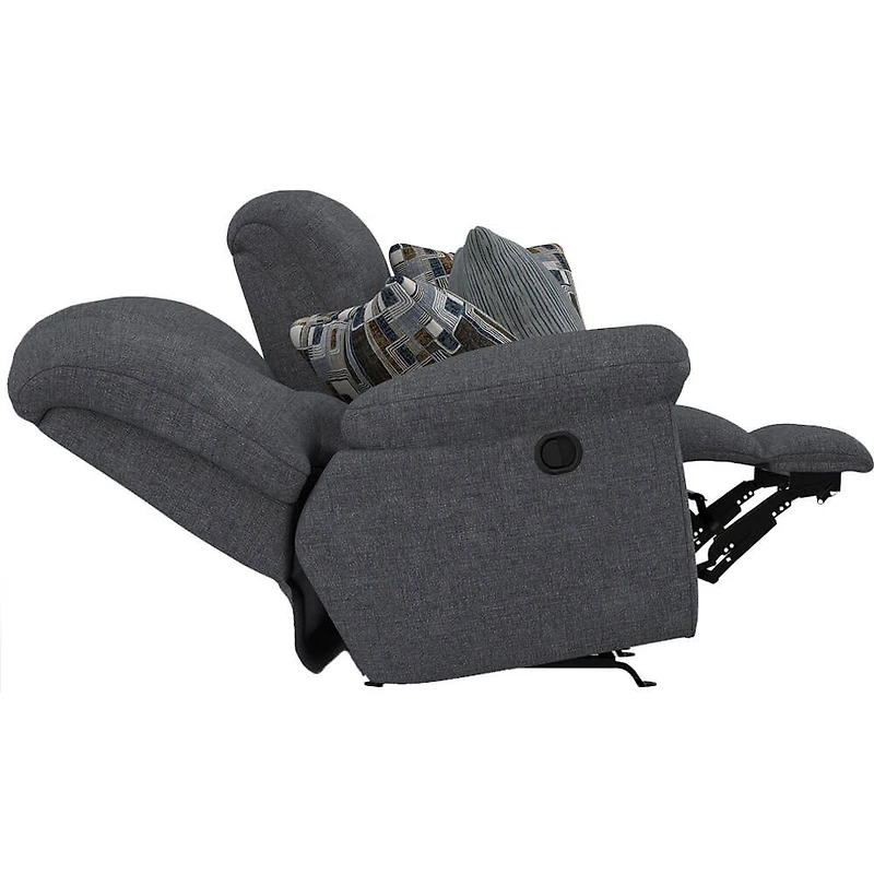 Trifecta Reclining Loveseat - Smoke