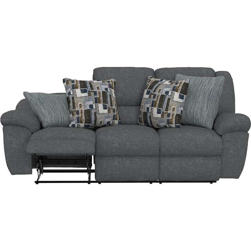 Trifecta Triple Reclining Sofa with Drop Down Table