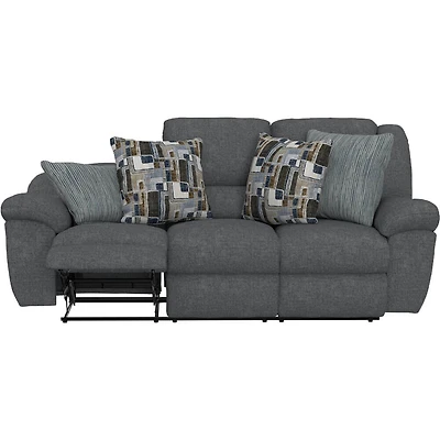 Trifecta Triple Reclining Sofa with Drop Down Table