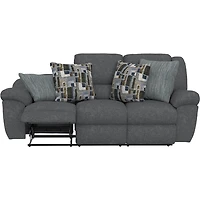Trifecta Triple Reclining Sofa with Drop Down Table