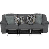 Trifecta Triple Reclining Sofa with Drop Down Table