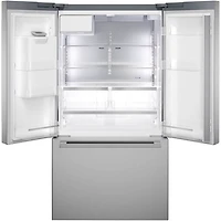 21.6 Cu. Ft. Stainless Counter-Depth French Door Smart Refrigerator