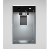 21.6 Cu. Ft. Stainless Counter-Depth French Door Smart Refrigerator