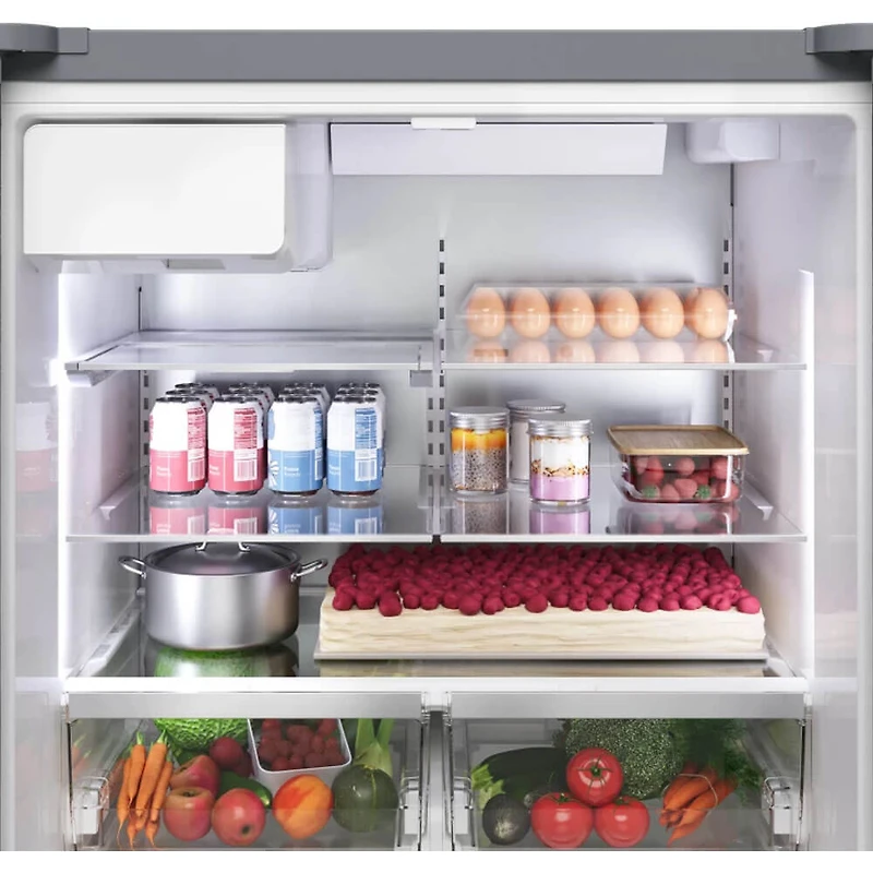 26 Cu. Ft. Stainless French Door Smart Refrigerator