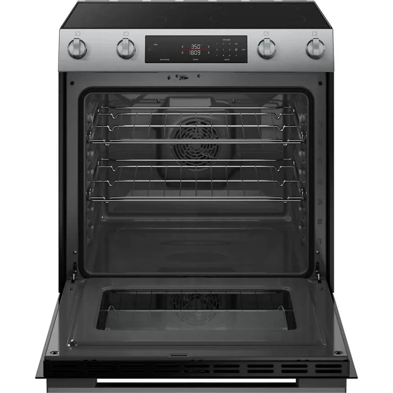 5.8 Cu. Ft. Stainless Slide-In Electric Range