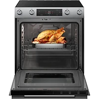 5.8 Cu. Ft. Stainless Slide-In Electric Range