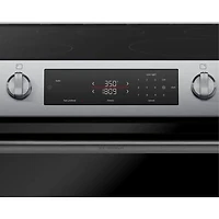 5.8 Cu. Ft. Stainless Slide-In Electric Range