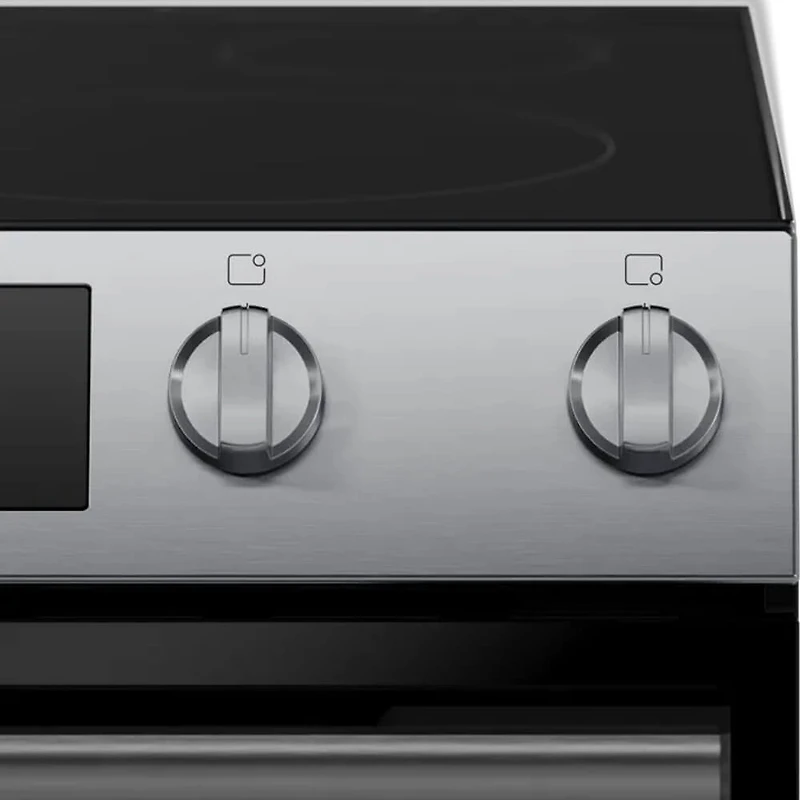 5.8 Cu. Ft. Stainless Slide-In Electric Range