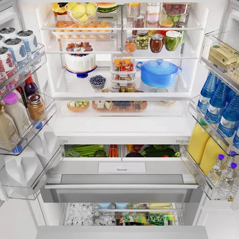 20.4 Cu. Ft. Masterpiece Stainless Counter-Depth French Door Smart Refrigerator