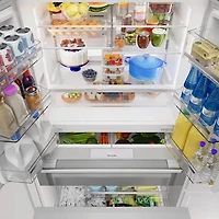 20.4 Cu. Ft. Masterpiece Stainless Counter-Depth French Door Smart Refrigerator