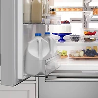 20.4 Cu. Ft. Masterpiece Stainless Counter-Depth French Door Smart Refrigerator