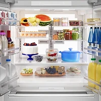 20.4 Cu. Ft. Professional Stainless Counter-Depth French Door Smart Refrigerator