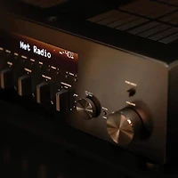 2.0 Channel Network Stereo Receiver with Bluetooth - Black