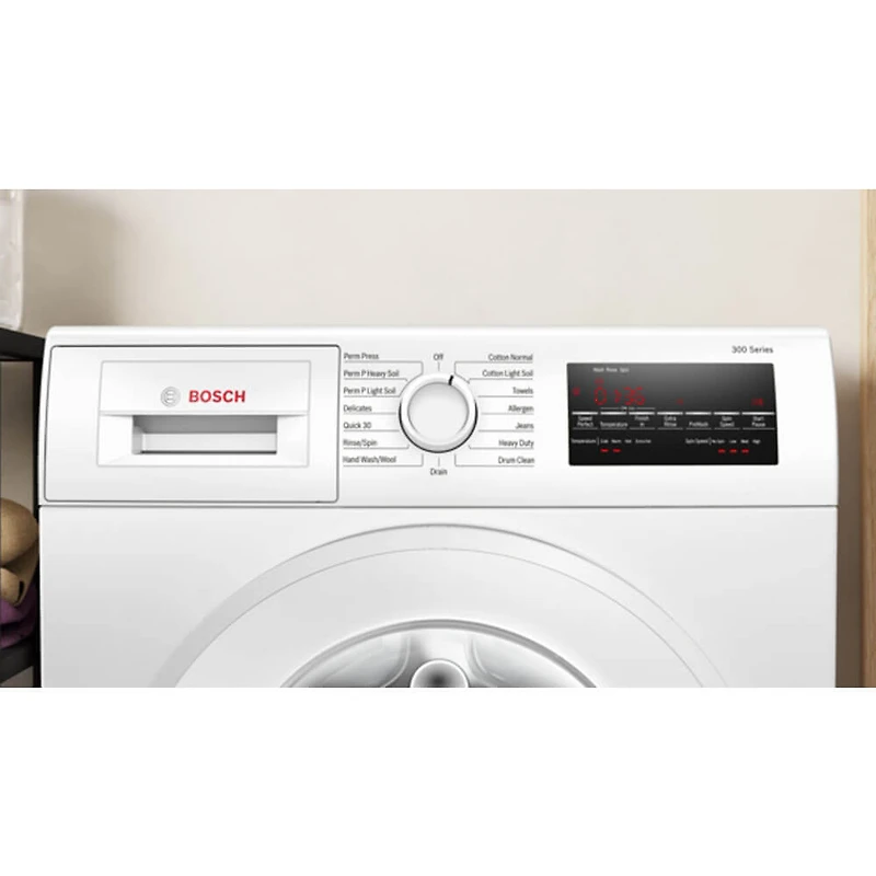 2.2 Cu. Ft. White Front Load Electric Washer