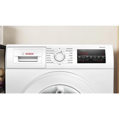 2.2 Cu. Ft. White Front Load Electric Washer