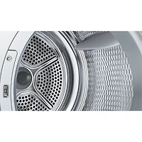 4.0 Cu. Ft. White Front Load Electric Dryer