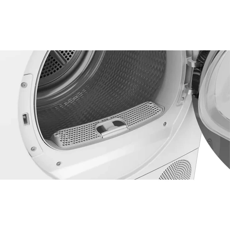 4.0 Cu. Ft. White Front Load Electric Dryer