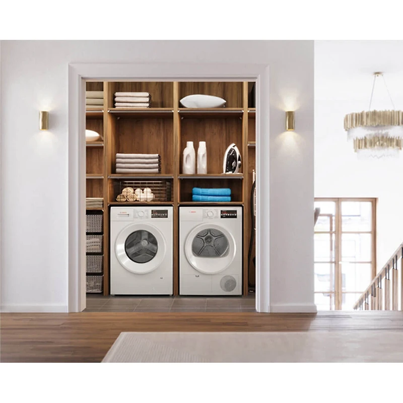 4.0 Cu. Ft. White Front Load Electric Dryer