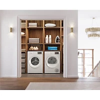 4.0 Cu. Ft. White Front Load Electric Dryer