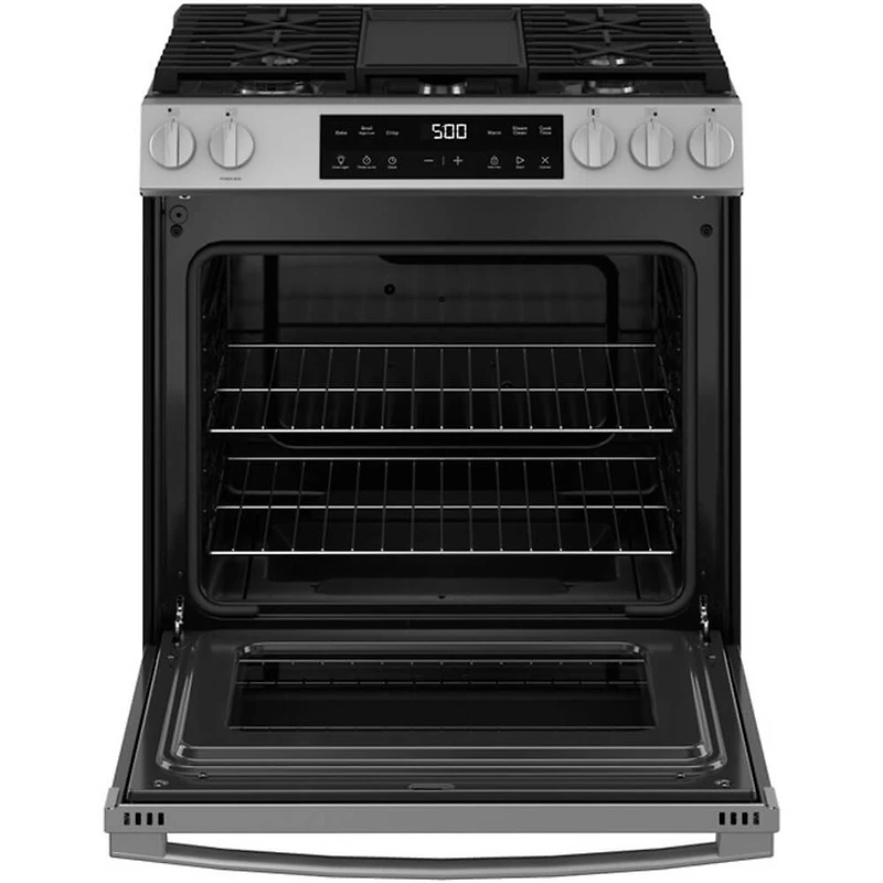 5.3 Cu. Ft. Stainless Slide-In Gas Range