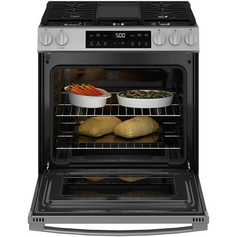 5.3 Cu. Ft. Stainless Slide-In Gas Range