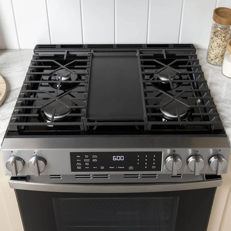 5.3 Cu. Ft. Stainless Slide-In Gas Range