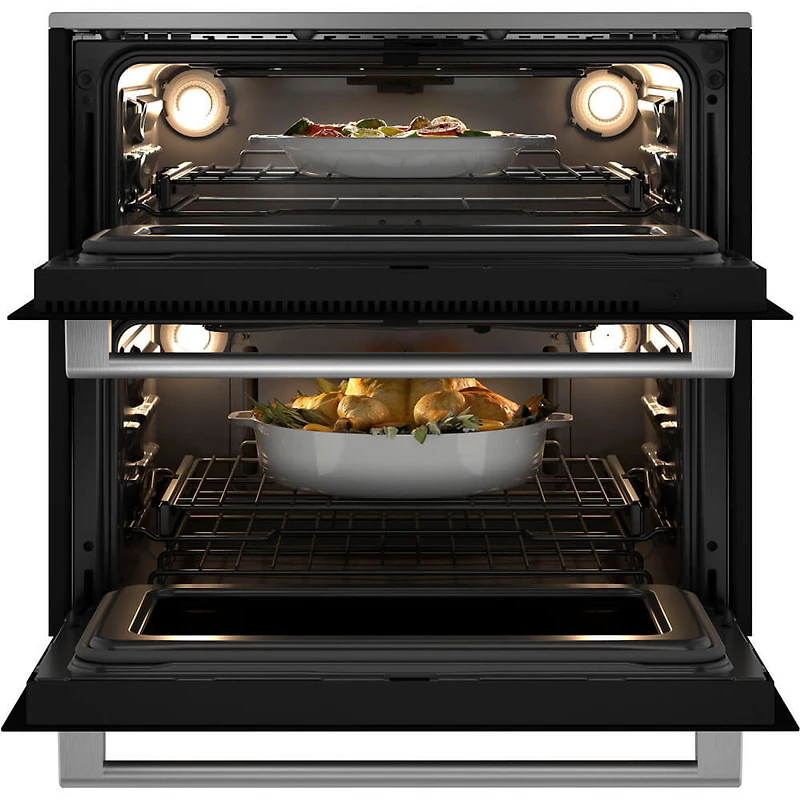 30 inch Platinum Glass Built-In Smart Double Wall Oven