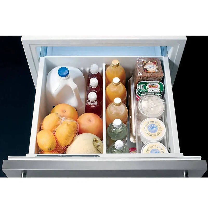 5.0 Cu. Ft. Panel Ready Double-Drawer Compact Refrigerator