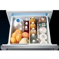 5.0 Cu. Ft. Panel Ready Double-Drawer Compact Refrigerator