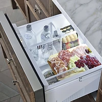 5.0 Cu. Ft. Panel Ready Double-Drawer Compact Refrigerator