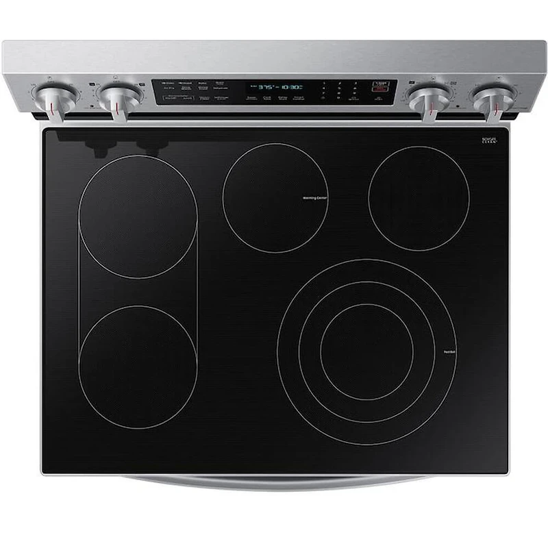 6.3 Cu. Ft. Stainless Freestanding Electric Smart Range