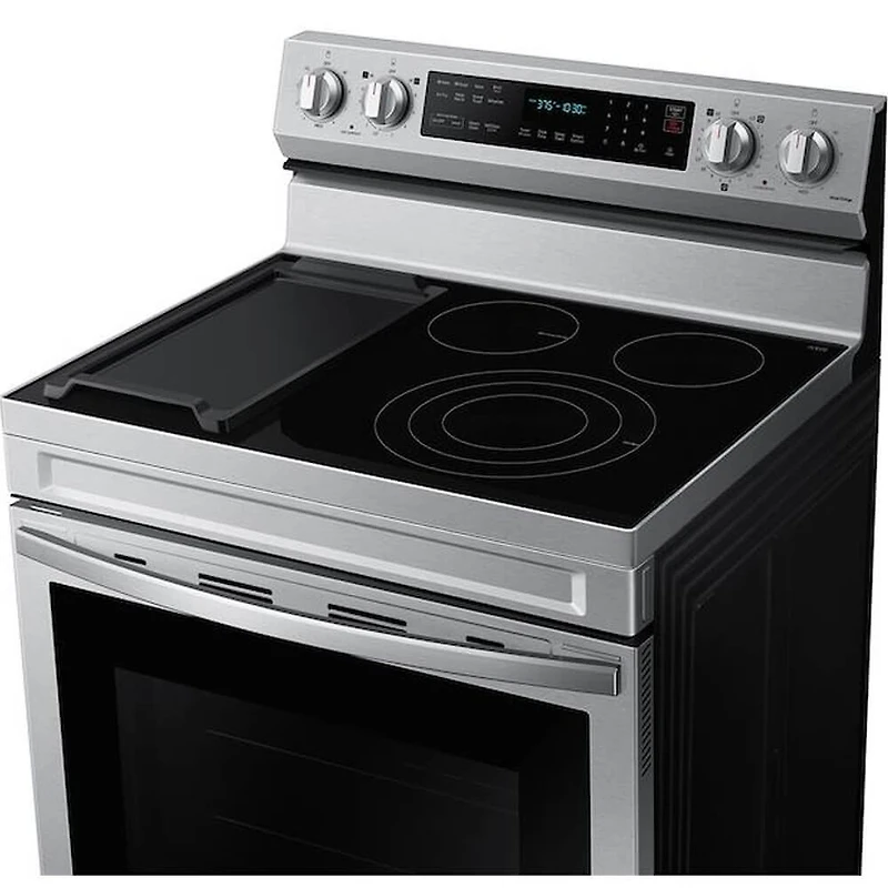 6.3 Cu. Ft. Stainless Freestanding Electric Smart Range