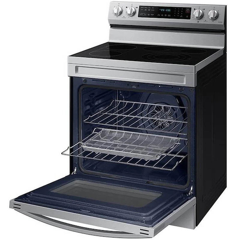 6.3 Cu. Ft. Stainless Freestanding Electric Smart Range