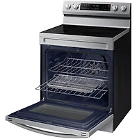 6.3 Cu. Ft. Stainless Freestanding Electric Smart Range