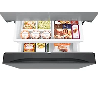 26 Cu. Ft. Stainless Counter-Depth 3-Door French Door Smart Refrigerator