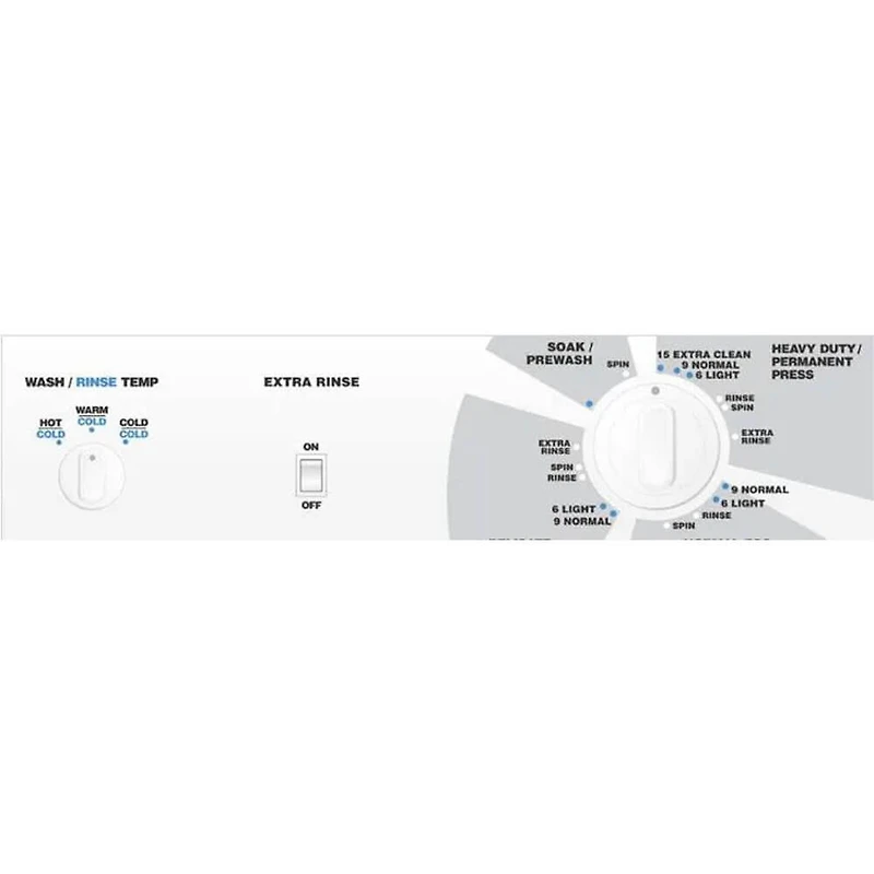3.19 Cu. Ft. White Top Load Commercial Electric Washer