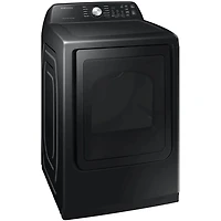 7.4 Cu. Ft. Brushed Black High Efficiency Top Load Smart Gas Dryer