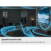 11.1.4 Channel Q-Series Soundbar with Subwoofer and Rear Speakers