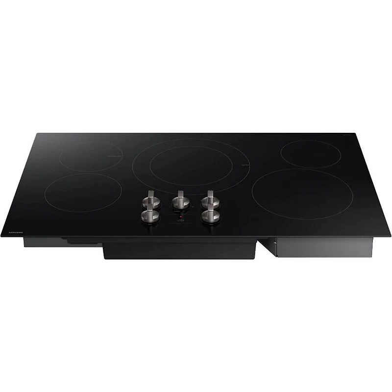 36 inch Black Ceramic 5 Burner Electric Cooktop