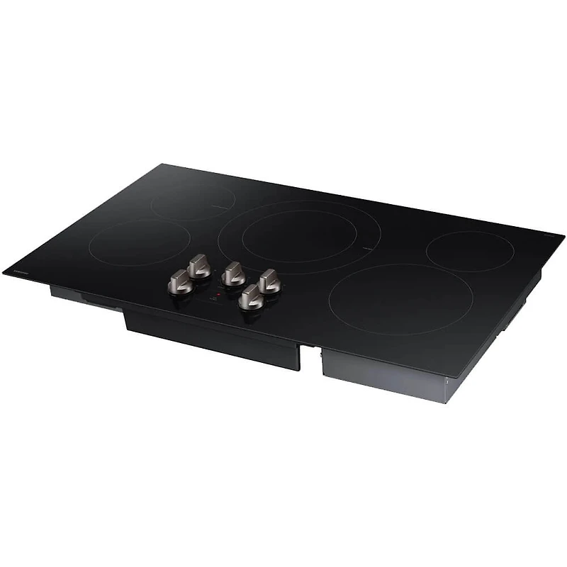 36 inch Black Ceramic 5 Burner Electric Cooktop